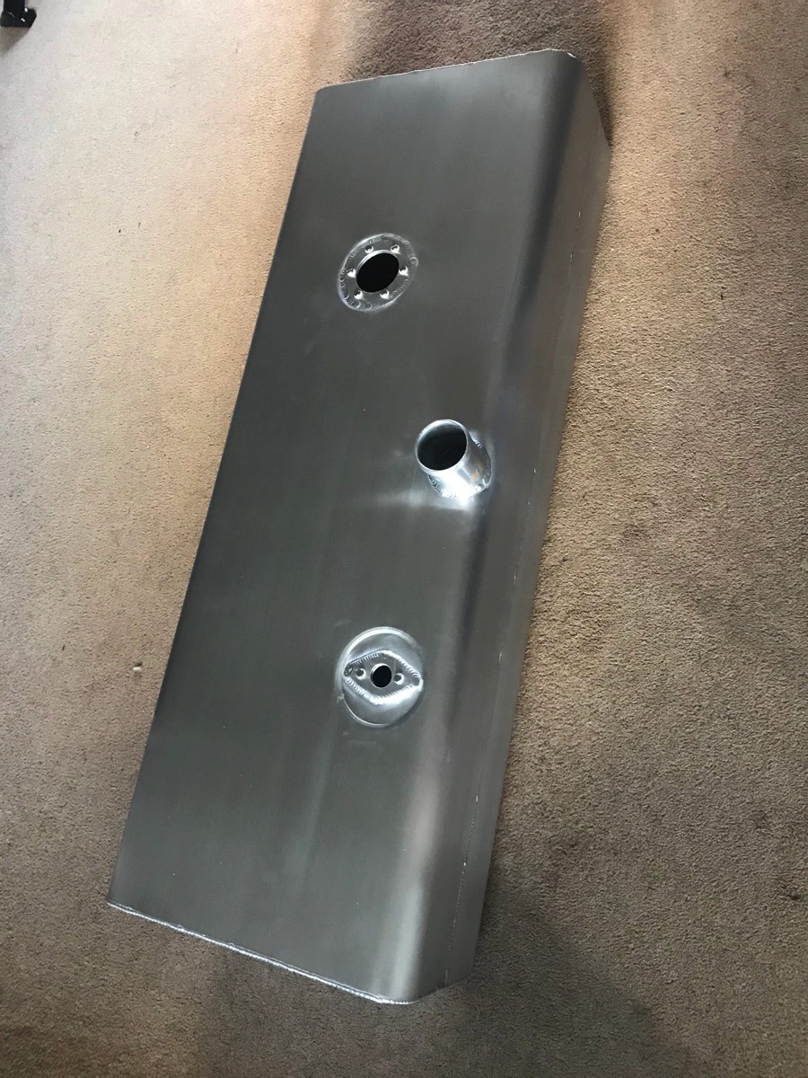 Aluminium Dart fuel tank