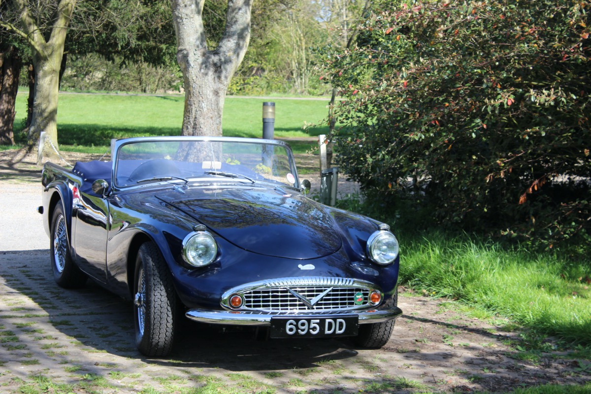 A Dart with tonneau up overnighting at a country hotel