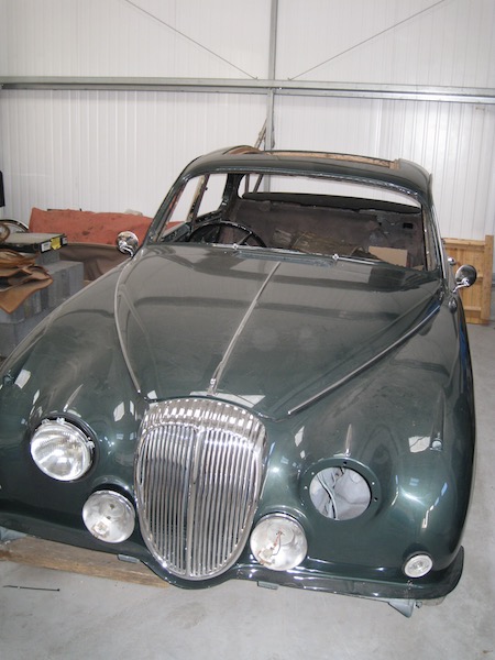 Saloon undergoing restoration